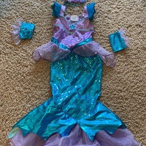 Teetot Sparkly Mermaid costume dress